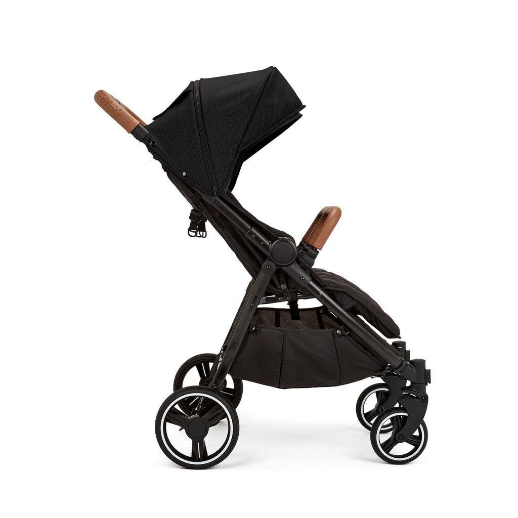 Ickle Bubba Venus Prime Twin Stroller – Black/Tan