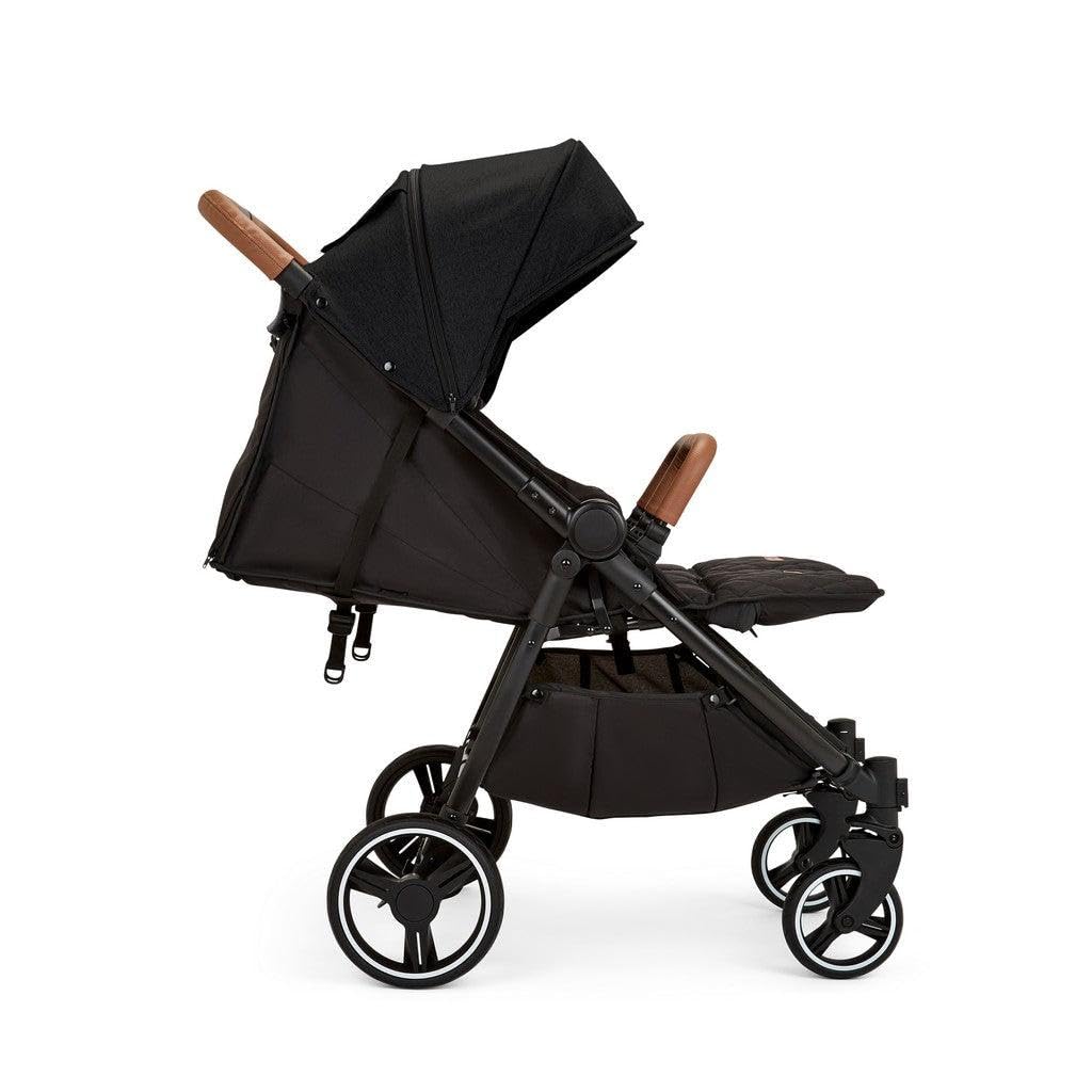 Ickle Bubba Venus Prime Twin Stroller – Black/Tan