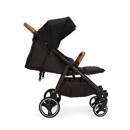 Ickle Bubba Venus Prime Twin Stroller – Black/Tan