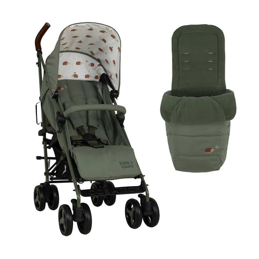 Cosatto Supa 3 Pushchair with Footmuff | Hoglet