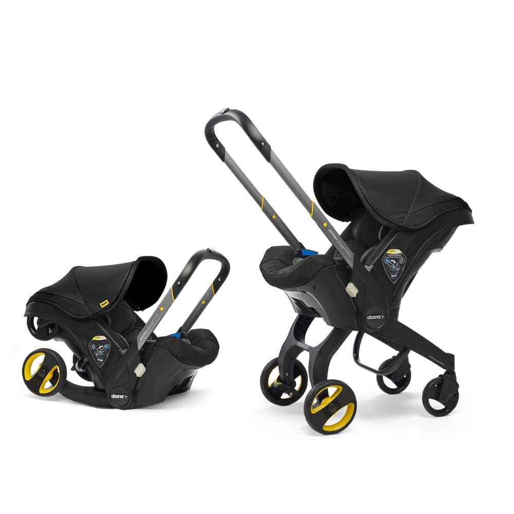 Doona+ Baby Car Seat & Travel Stroller | Nitro Black