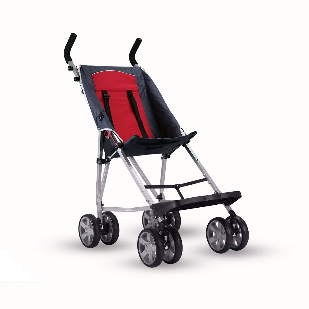 Excel Elise Pushchair XL Red – VAT Exempt Wheelchair