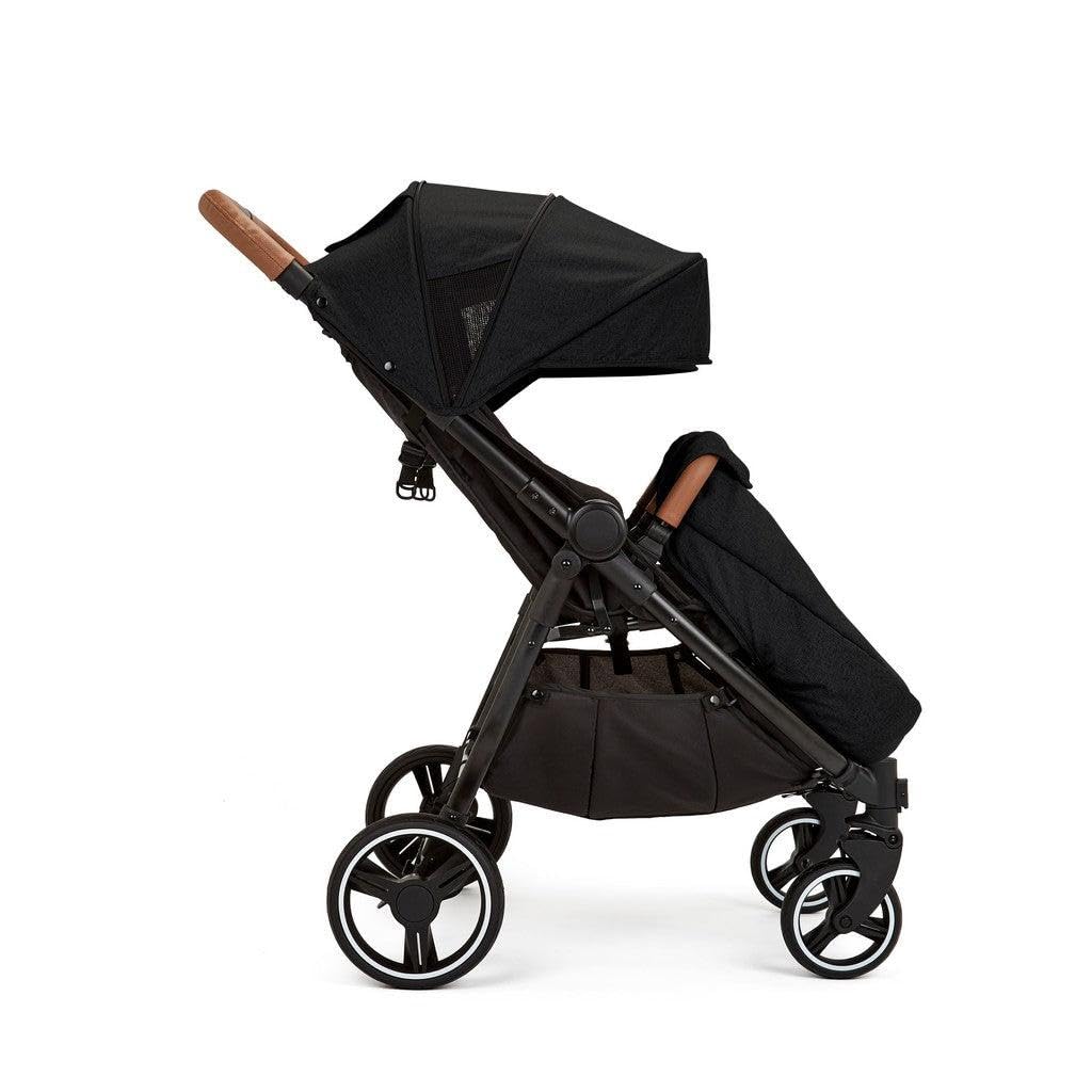 Ickle Bubba Venus Prime Twin Stroller – Black/Tan
