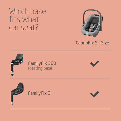 Maxi-Cosi Zelia S Trio 3-in-1 Travel System with Car Seat Grey