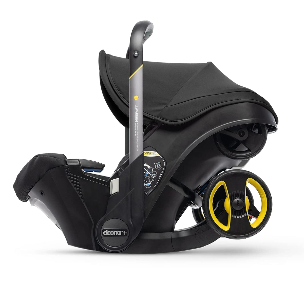 Doona+ Baby Car Seat & Travel Stroller | Nitro Black