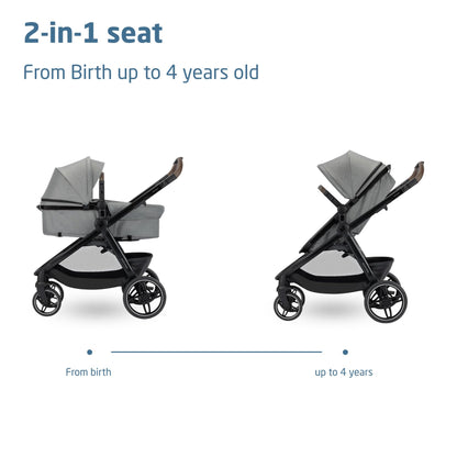 Maxi-Cosi Zelia Select Trio 3-in-1 Travel System – Grey