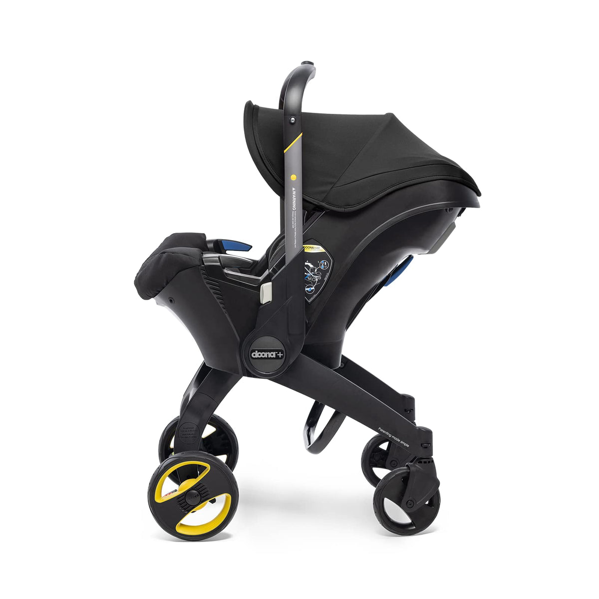 Doona+ Baby Car Seat & Travel Stroller | Nitro Black