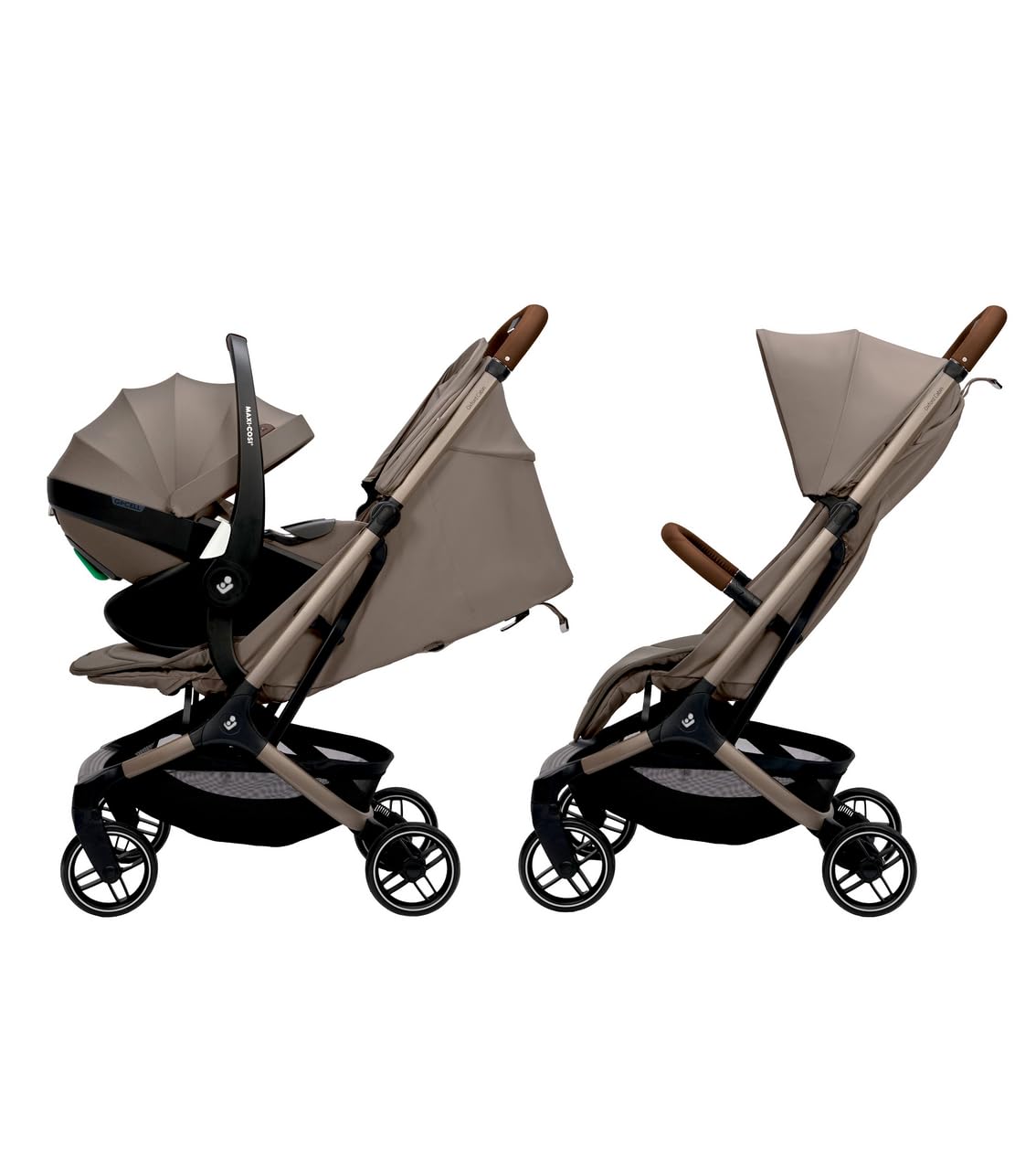 Maxi-Cosi Oxford Cabin Stroller 0–4Y Lie-Flat Travel Oak Truffle