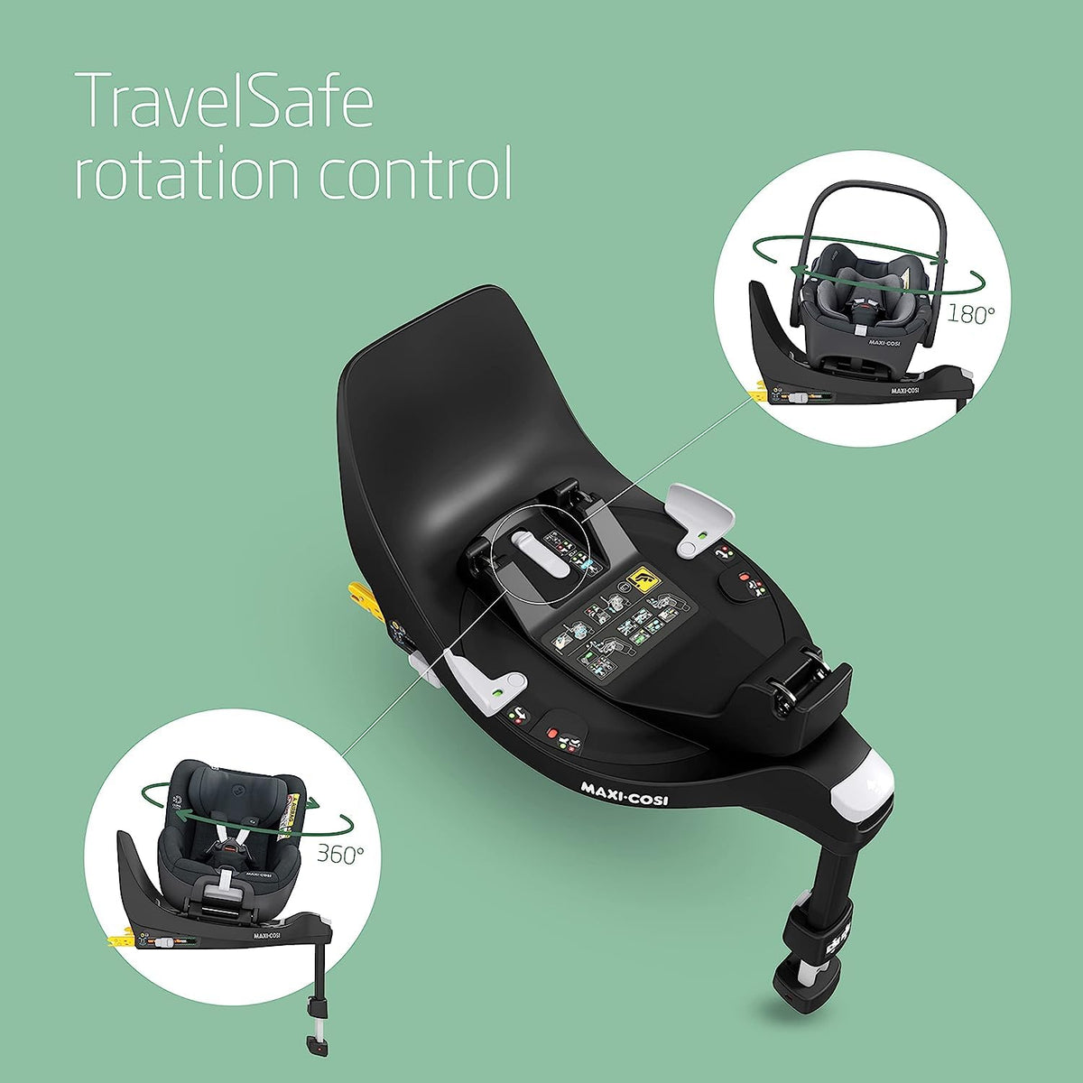 Maxi-Cosi FamilyFix 360 i-Size ISOFIX Car Seat Base