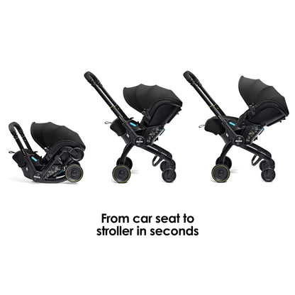 Doona X Baby Car Seat & Travel Stroller | Nitro Black