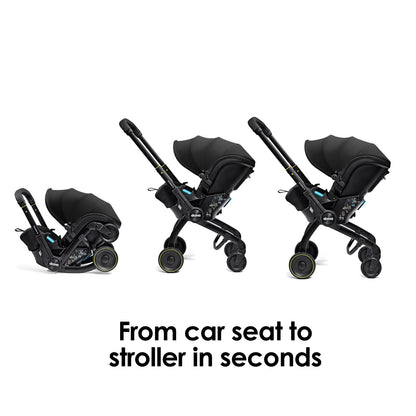 Doona X Baby Car Seat & Travel Stroller | Nitro Black