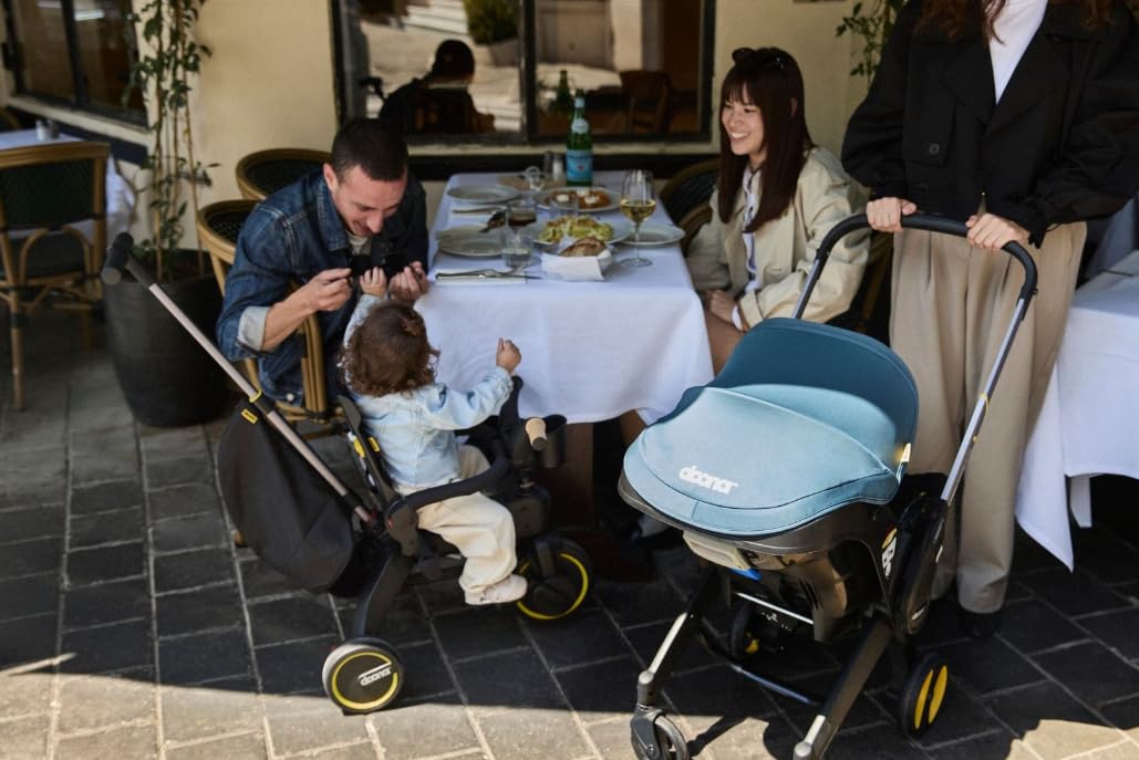 Doona+ Baby Car Seat & Travel Stroller | Nitro Black