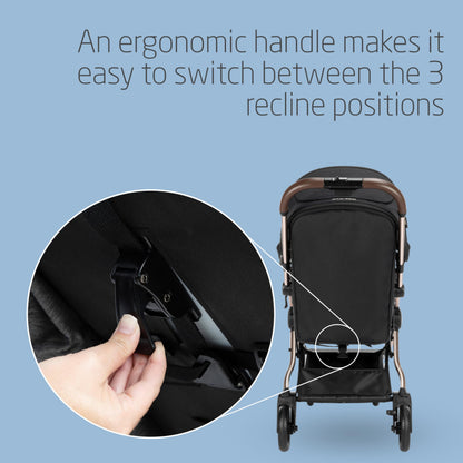 Maxi-Cosi Eva3 Lightweight Stroller 0–4 Years – Black