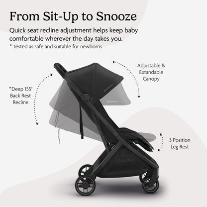 UPPAbaby MINU V3 Lightweight Travel Stroller | Jake | 22kg
