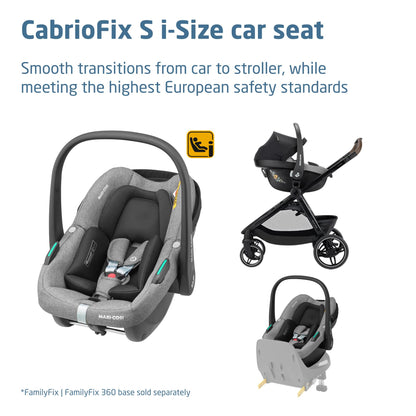 Maxi-Cosi Zelia Select Trio 3-in-1 Travel System – Grey