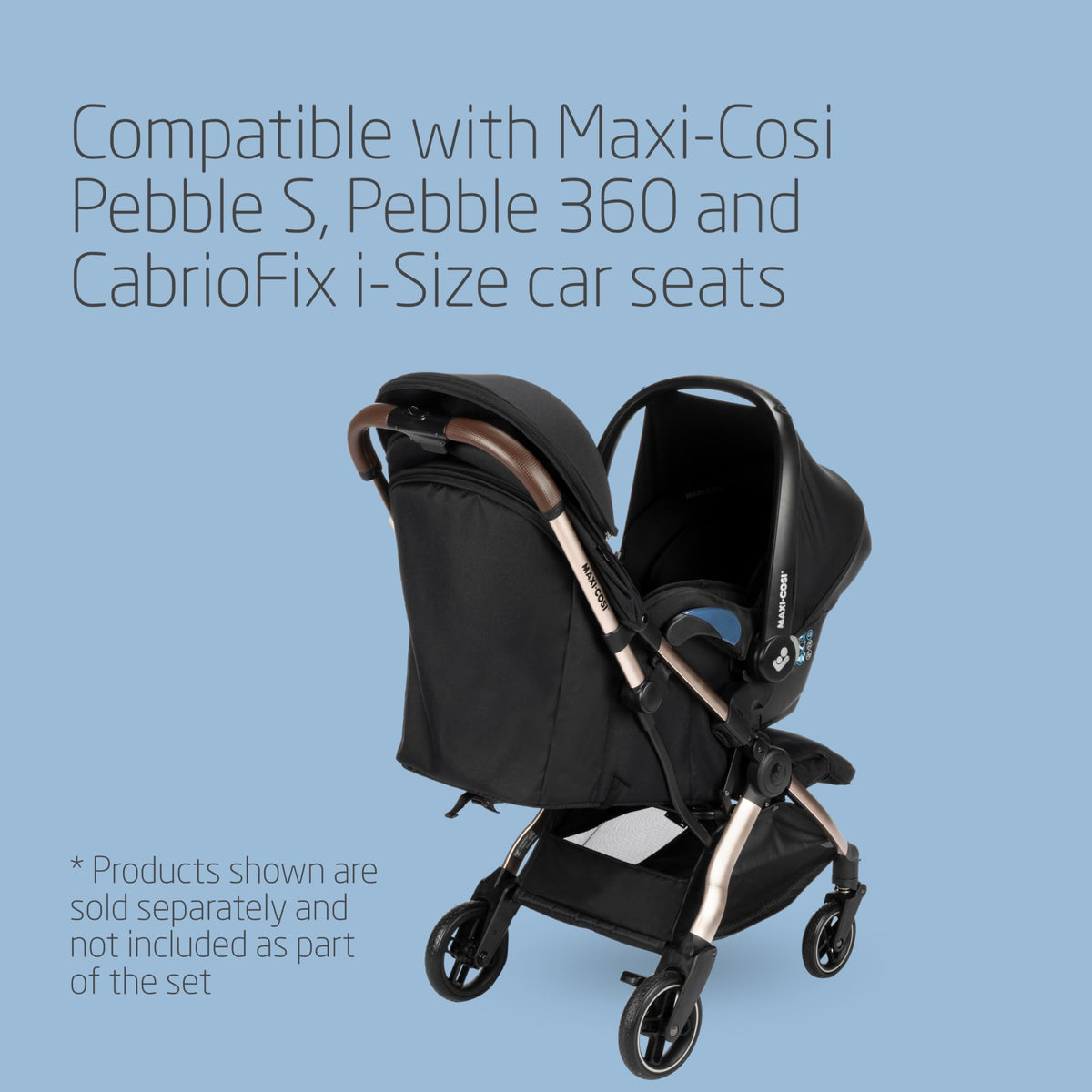 Maxi-Cosi Eva3 Lightweight Stroller 0–4 Years – Black