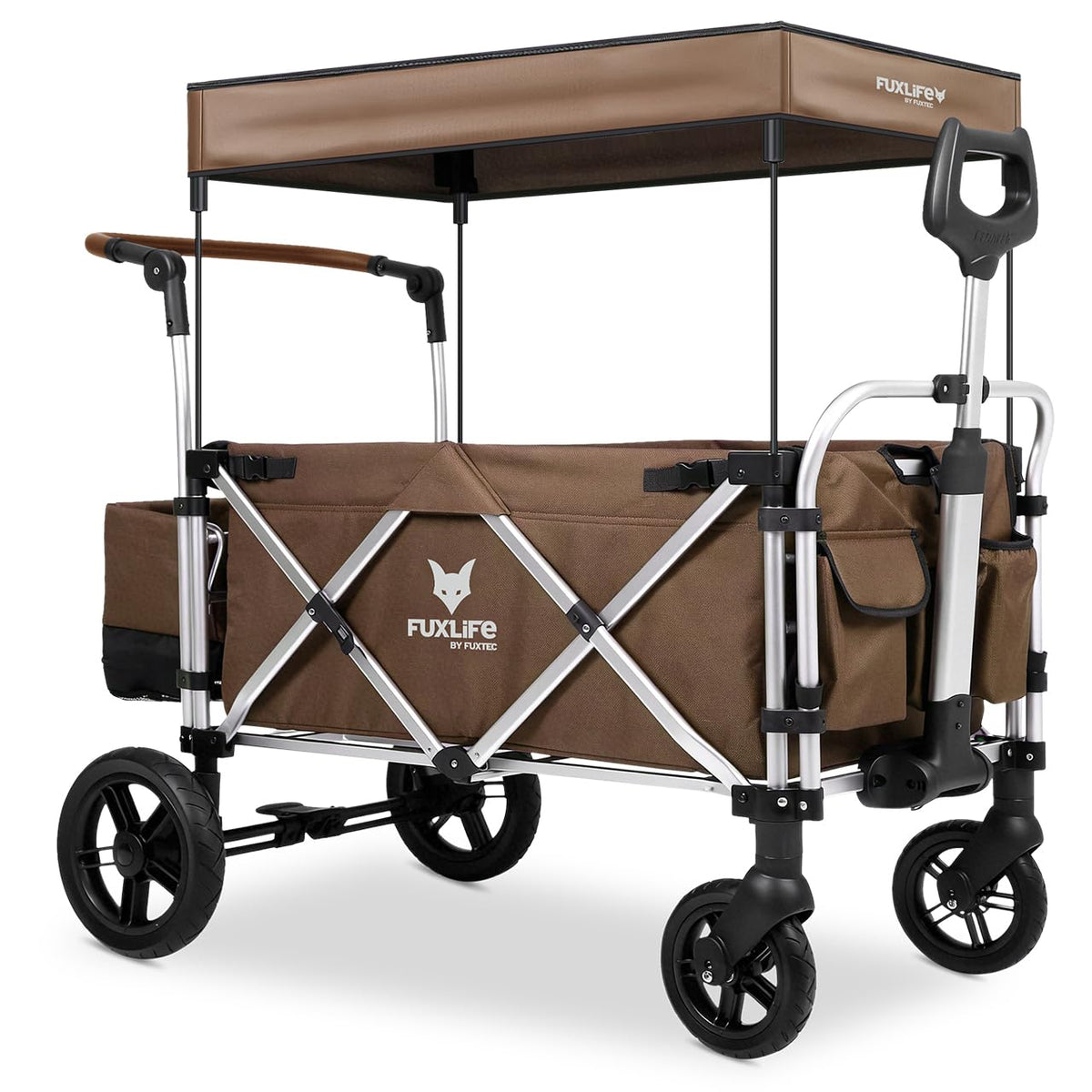 FUXTEC FX-CTL900 Folding Wagon for Kids – Brown