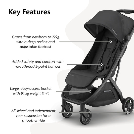 UPPAbaby MINU V3 Lightweight Travel Stroller | Jake | 22kg