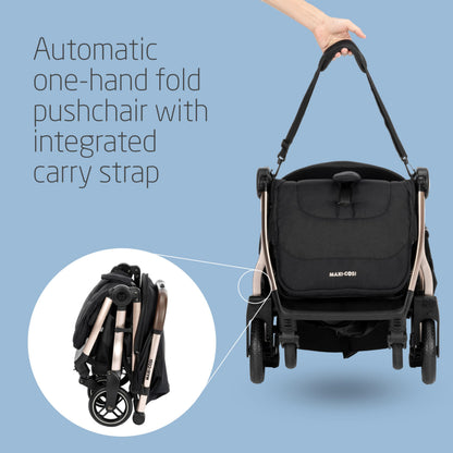 Maxi-Cosi Eva3 Lightweight Stroller 0–4 Years – Black