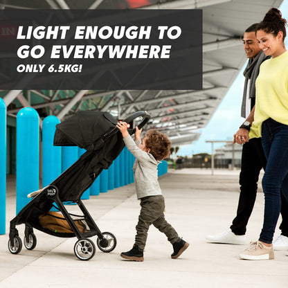 Baby Jogger City Tour 2 Travel Stroller | Pitch Black